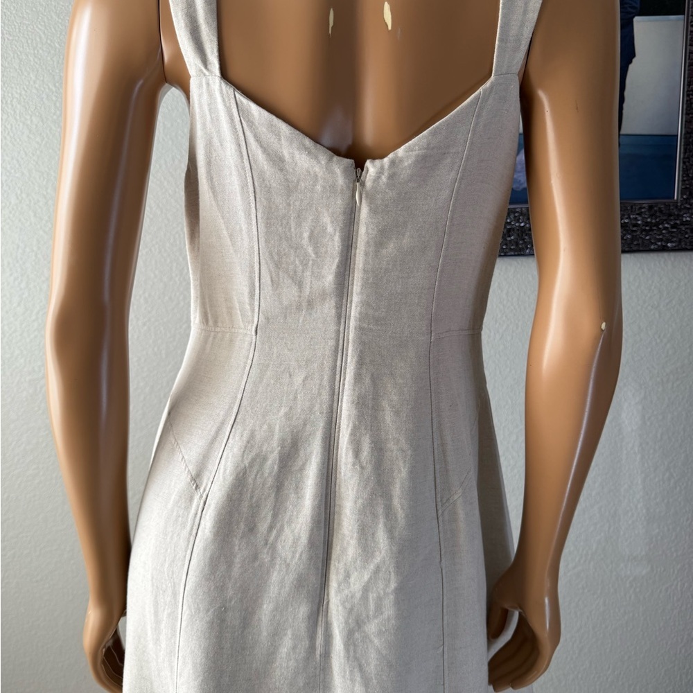LOFT Cream Midi Dress - Picture 12 of 16